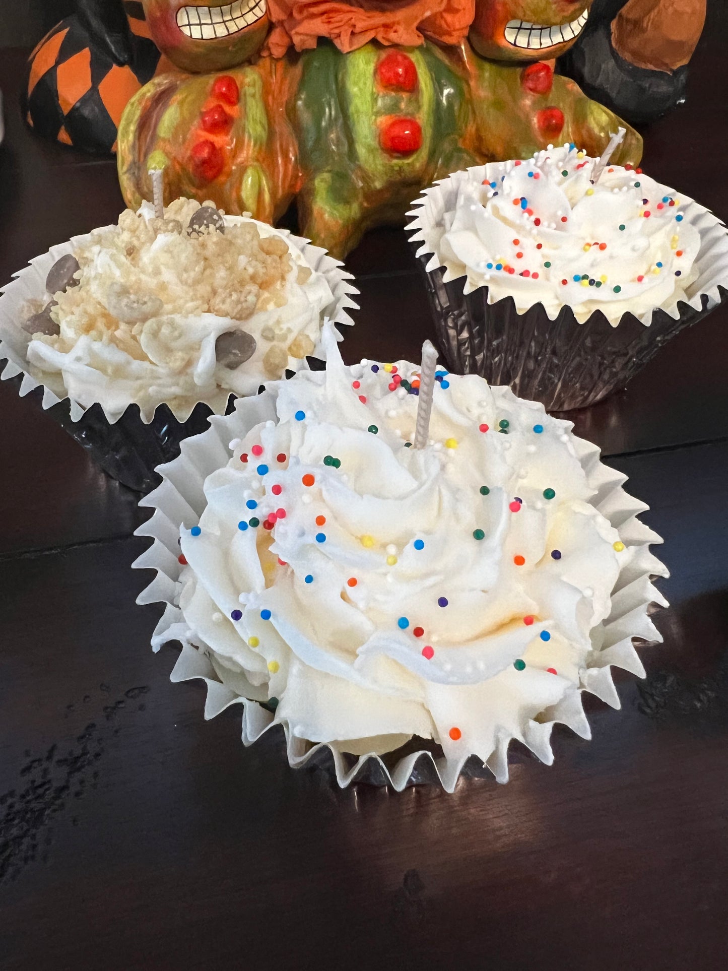 Frosted Cupcake Candle Votive