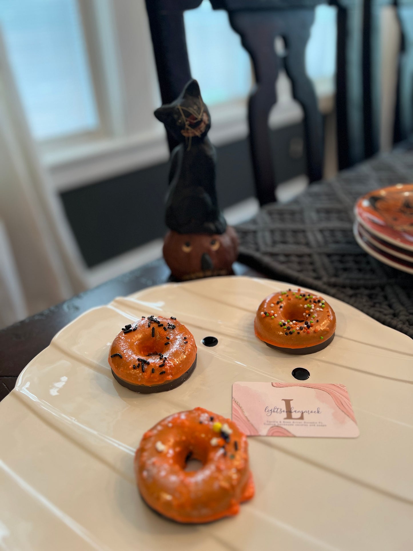 Halloween/Fall Shea Butter Donut Soaps Set