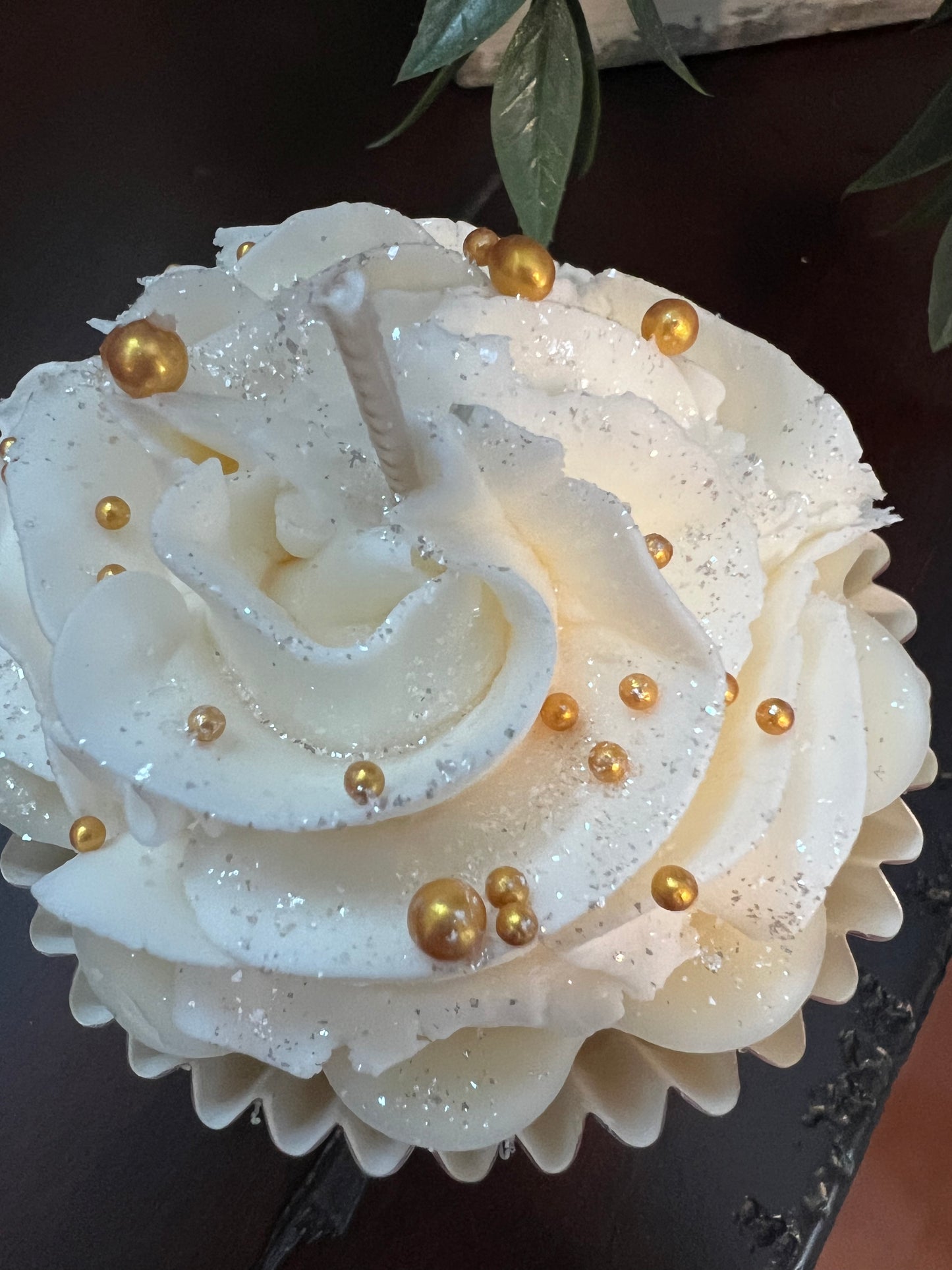Frosted Cupcake Candle Votive