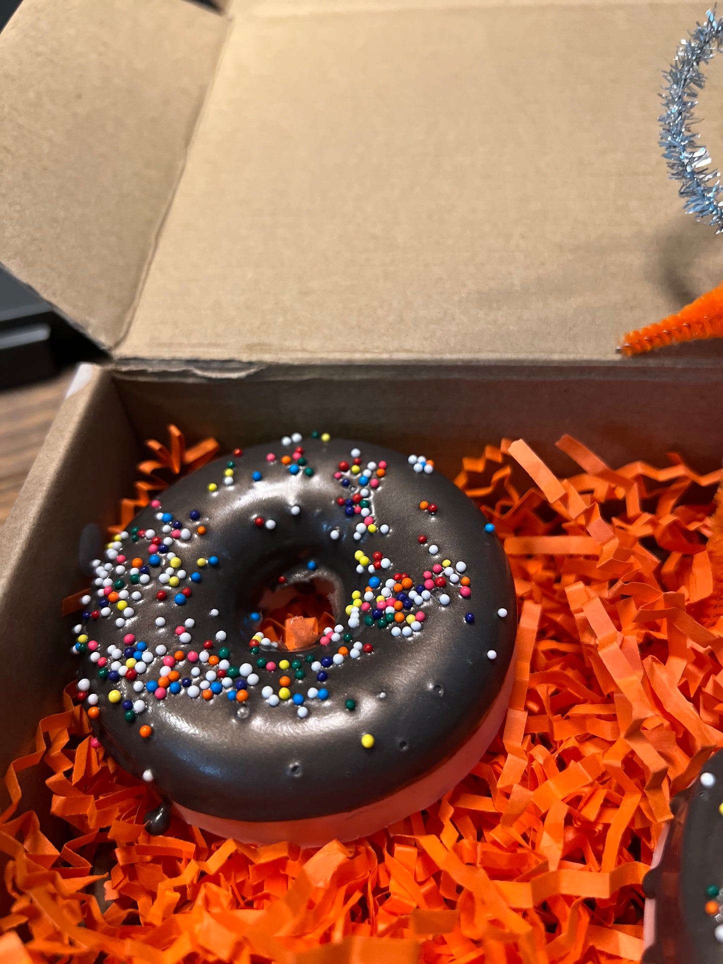 Halloween/Fall Shea Butter Donut Soaps Set