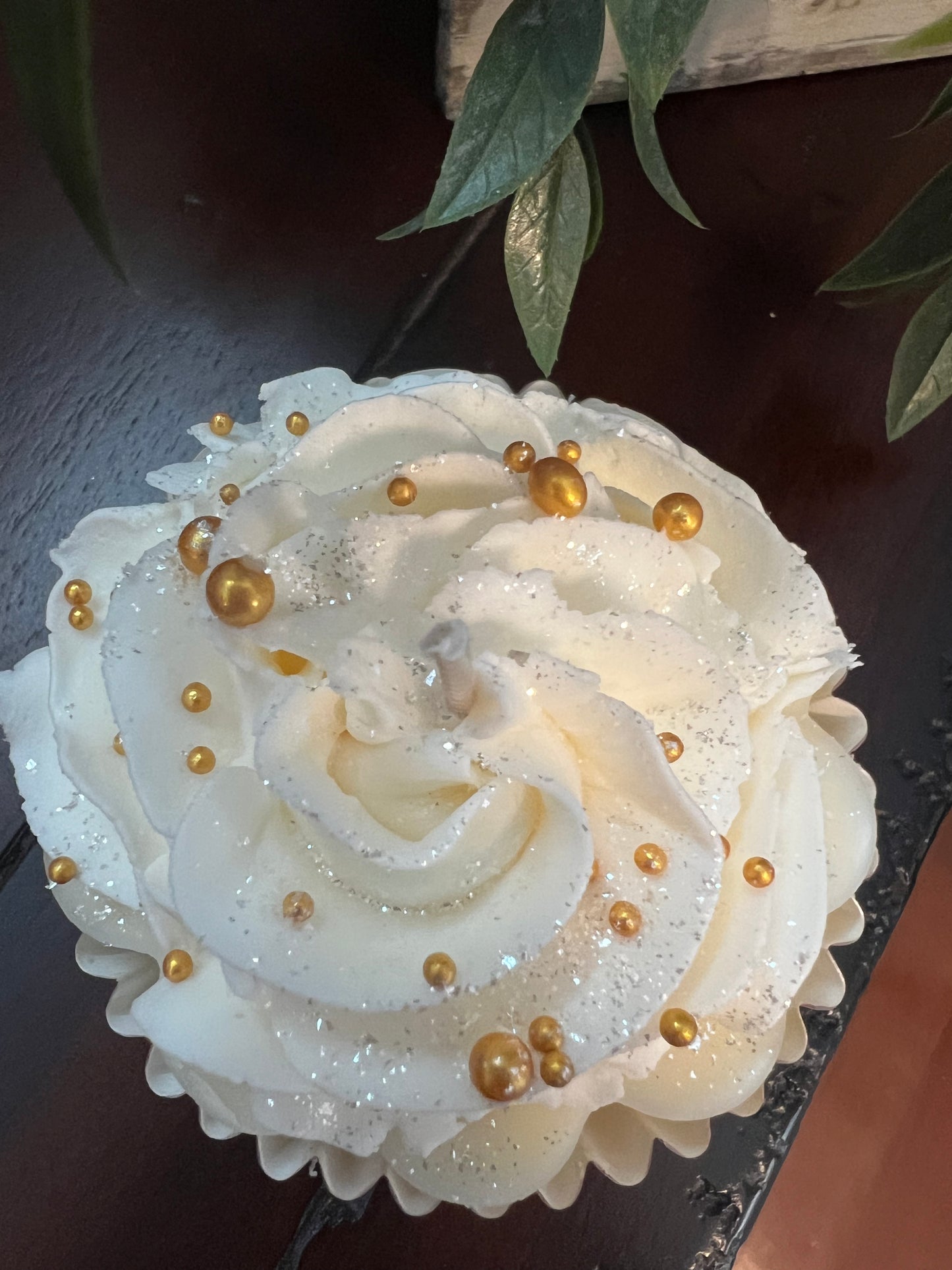 Frosted Cupcake Candle Votive