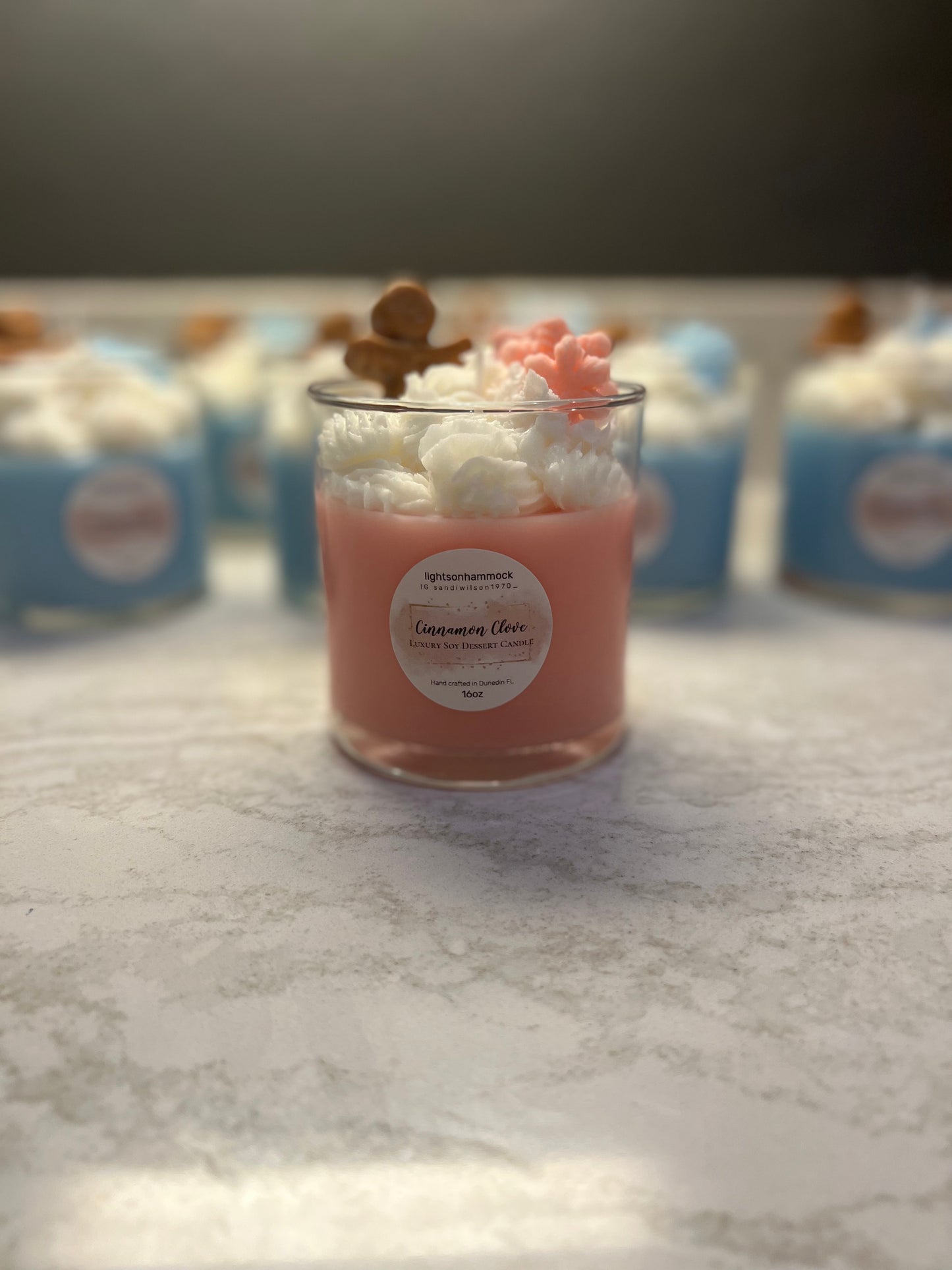 Winter Collection 16oz Cotton Candy Dessert Candle