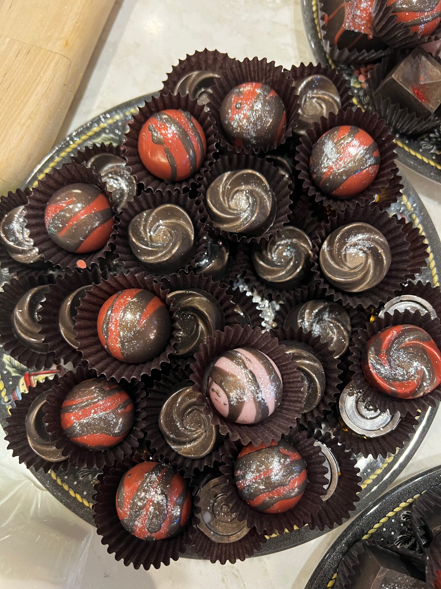 Shea Butter Cherry Chocolate Cordial Soaps