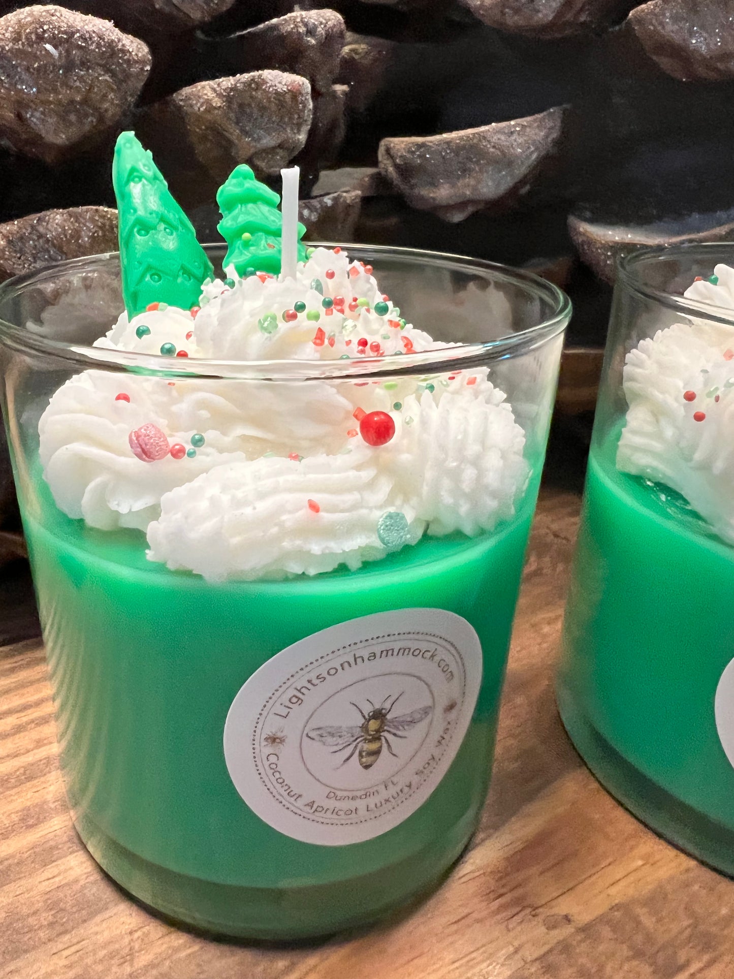 Christmas Clove Dessert Candle