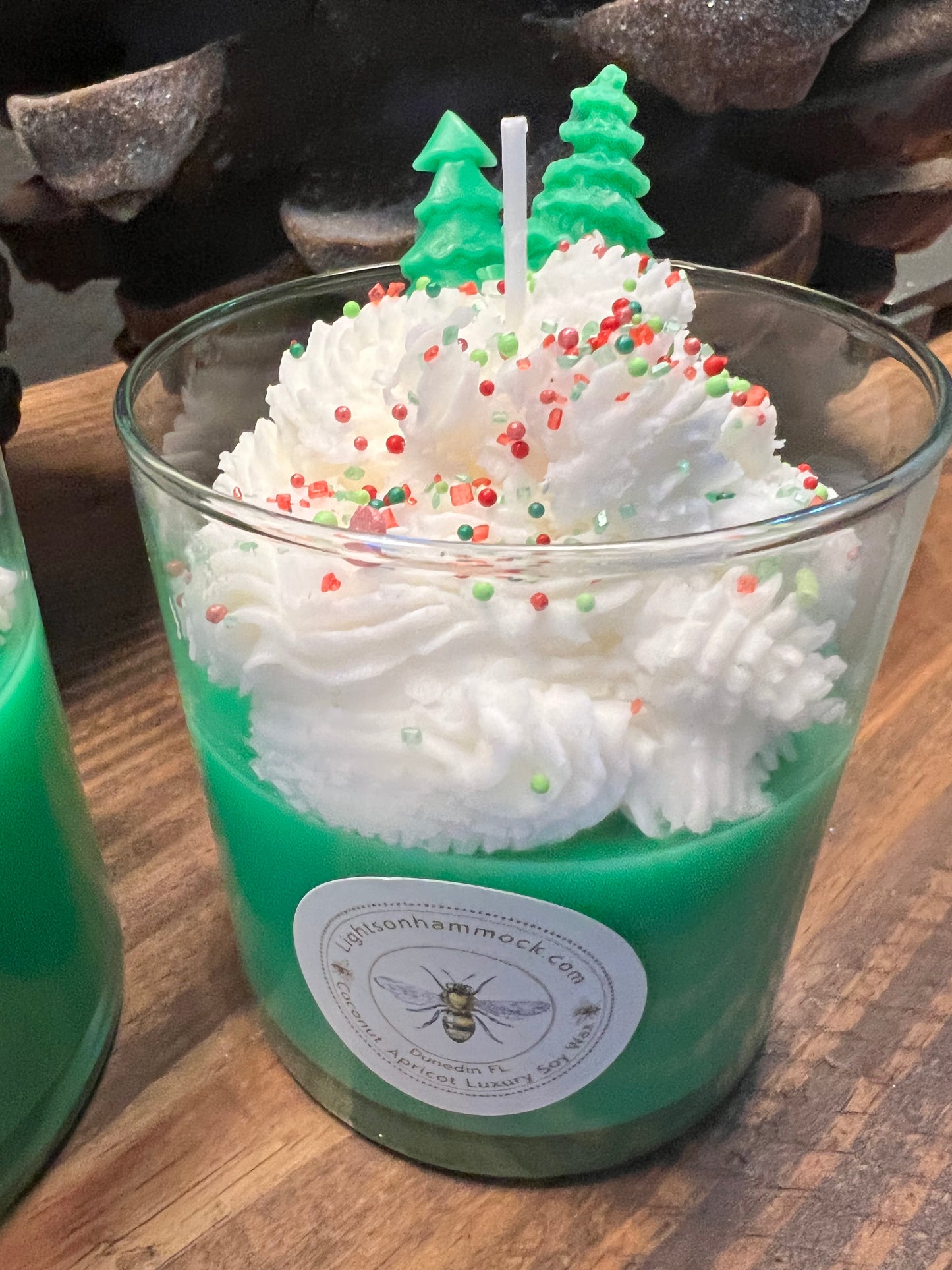 Christmas Clove Dessert Candle
