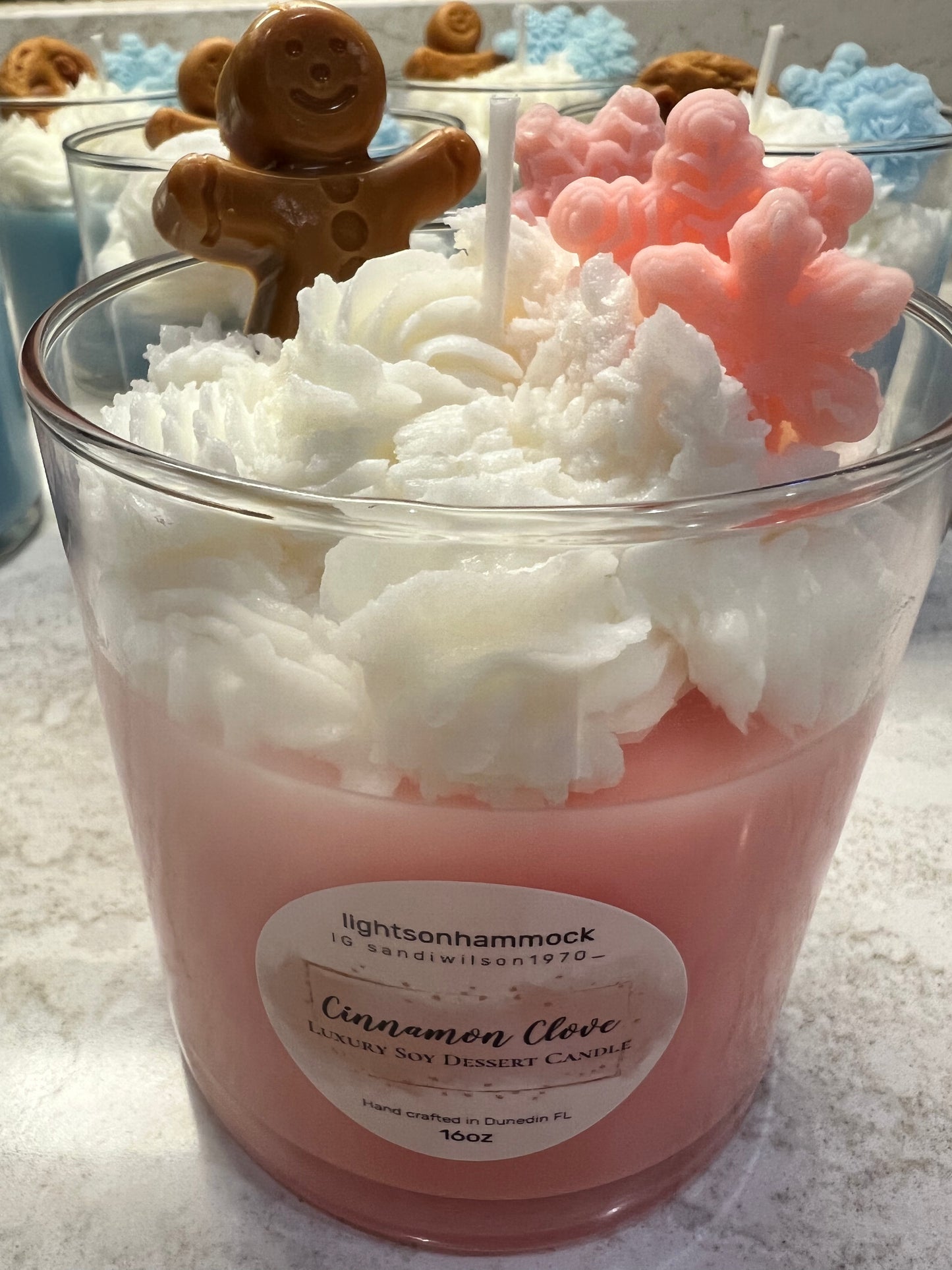 Winter Collection 16oz Cotton Candy Dessert Candle