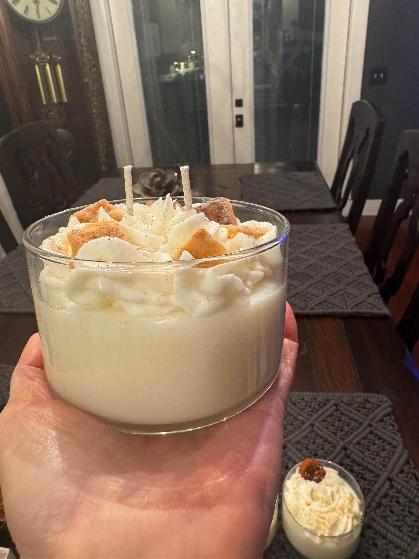 16 ounce Cinnamon Toast Whipped Cream Candle