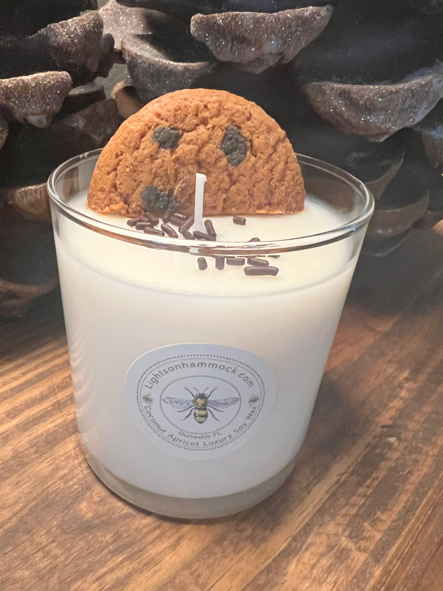 16 ounce Milk N Cookie Dessert Candle