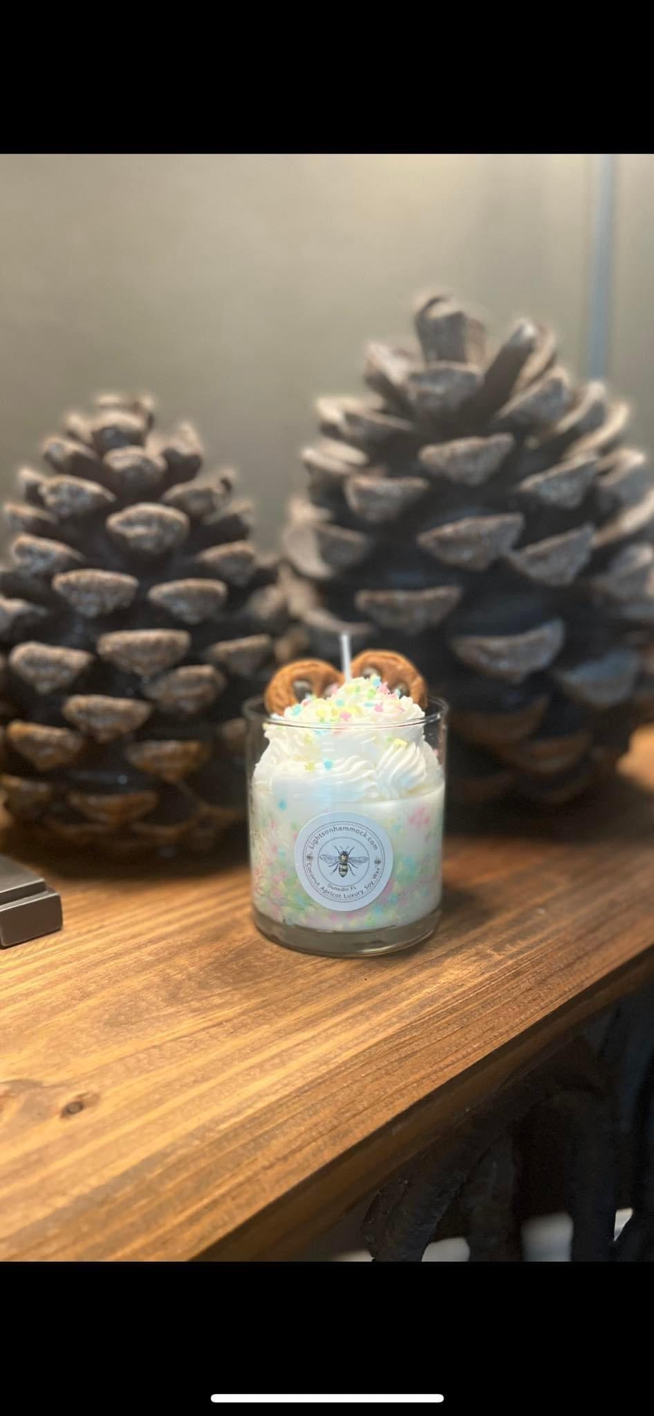 16 Ounce Confetti Cookie Dessert Candle