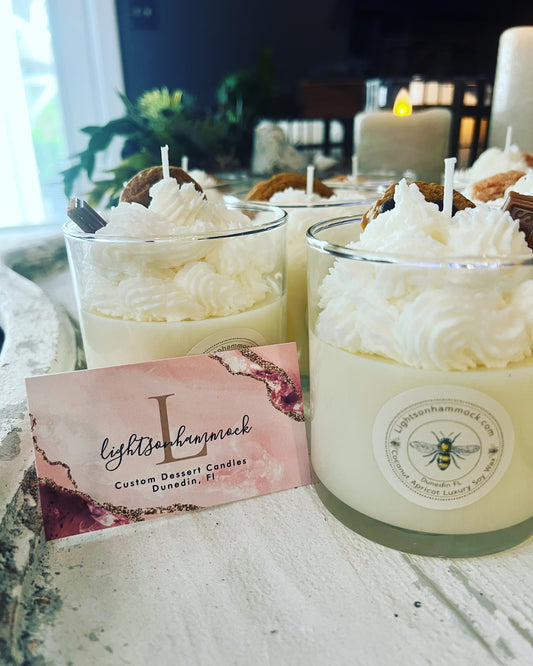 16 ounce Dessert Candle Cinnamon Apple