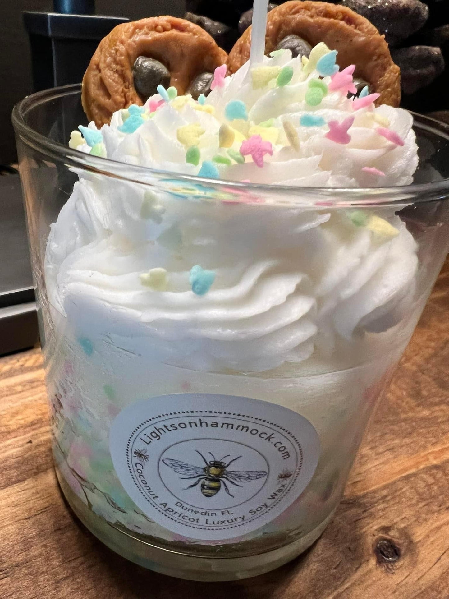 16 Ounce Confetti Cookie Dessert Candle