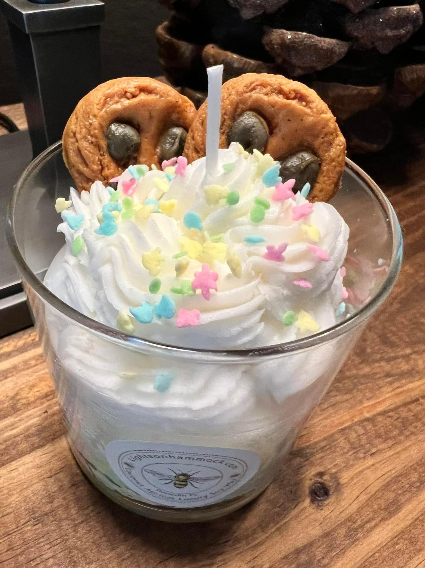 16 Ounce Confetti Cookie Dessert Candle